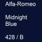 Preview: Alfa-Romeo, Midnight Blue, 428 / B.